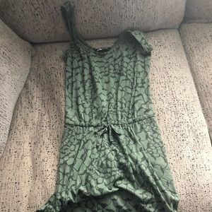 Green North Face Maxi Dress